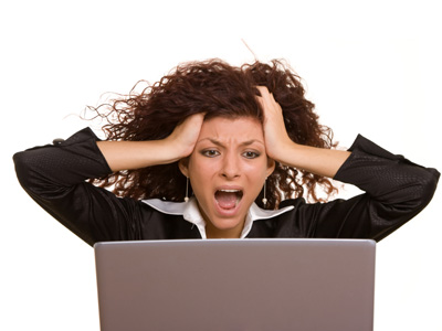 frustating computer gives an error